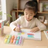 Mermaid Halloween Colored Highlighter Set Stationery Sparkling Watercolor Pens details Picture